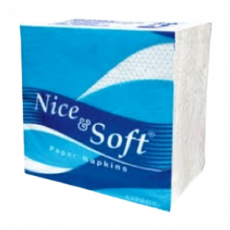 Nice&Soft Serviette White 60S