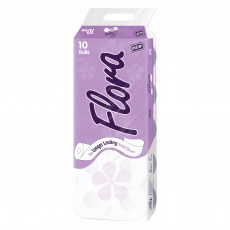 Flora Toilet Tissue 10Pack