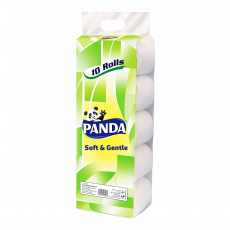 Panda Tissue White 10Pack