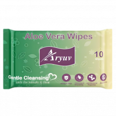 Aryuva Wet Tissues 10S Aloevera