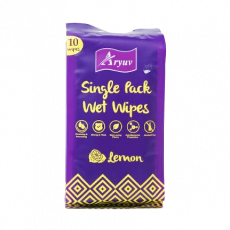 Aryuva Wet Tissues 10S Lemon