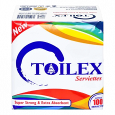 Chn Toilex White Serviettes 105 S