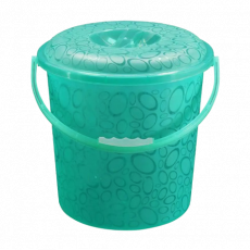 Kenpoly Bucket 20+Lid White Frosty
