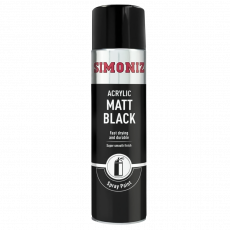 Simoniz Matt Black Acrylic-500Ml