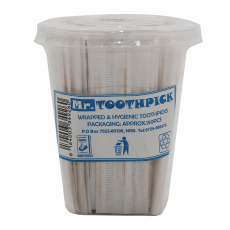 Mr. Toothpick Cup  150'S