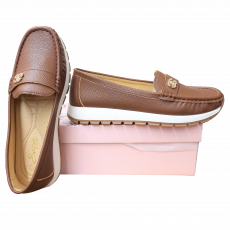 Dd017-Black Loafer Ladies Shoes...