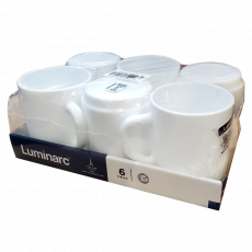 Luminarc Opal Plain White Mug 29Cl