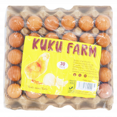 Kuku Farm Eggs-(30 Per Tray)