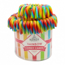 Rainbow Candy Canes20G