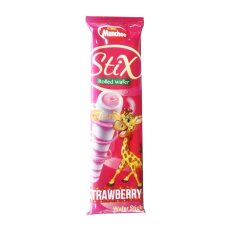 Stix Rolled Wafer Strawberry20G