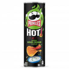 Pringles Hot Kickin Sour Cream 160G