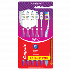 Colgate Zig Zag 6 Pack Tooth Brush