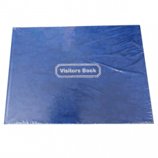 Op Visitors Book A4 Vinly Cted Bk...