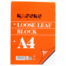 Kasuku Loose Leaf Pad A4