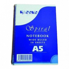 Kasuku Spiral Notebook A5 50 S