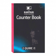 Kartasi Counter Bk 2Quire Ref232