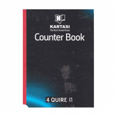 Kpl Kartasi Counter Bk 4Quire...