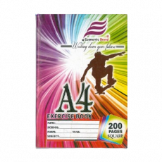 Economic Exe Book A4 200P Sq/L