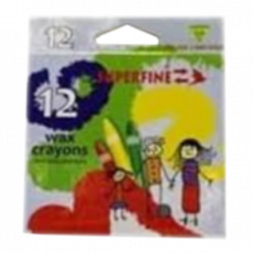 Superfine Wax Crayon 12Pcs