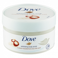 Dove Body Scrub Macadamia 225Ml
