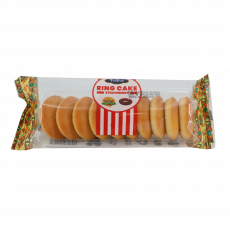 Festive Ring Cake-90Gms-Strawberry