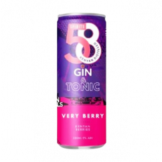 58 Gin & Tonic Very Berry -...