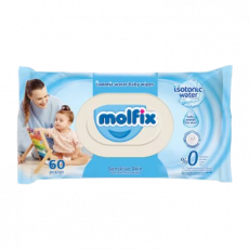 Molfix Isot.w/Wipes S/Skin 60X12...