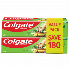 Colgate Herbal 2X140G Value Pack