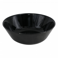 Glass Bowl 6 Inch Black 9284 