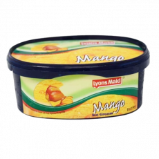Lyons Maid Mango Icecream 1 Ltr Tub