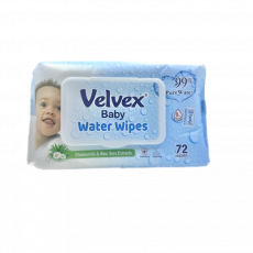 Velvex Baby Water Wipes 72S
