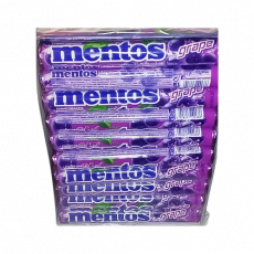 Mentos Grape Rolls 37.5Gm