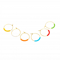 Giifti Beaded Wine Charms-Small...