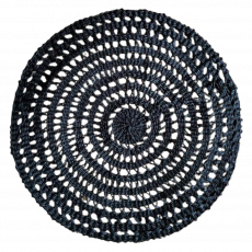 Large Black Sisal Net Weave...