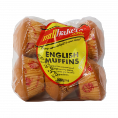 Mill Bakers English Muffins 6S 300G