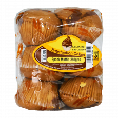 Satisfaction Muffin Cake 350Gms 6Pc