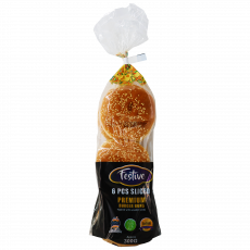 Festive Burger Buns With Sesame...