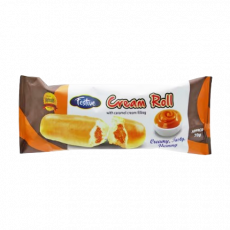 Festive Cream Roll 70G With Caramel
