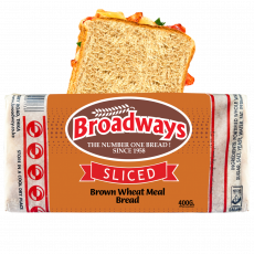 Broadways Brown Sliced Bread 400G