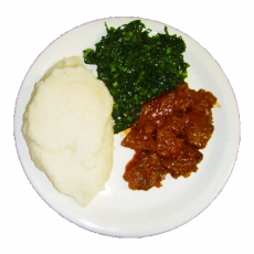 Ugali & Beef Combo Per Pc