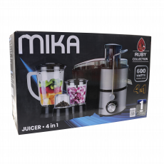 Mika Juicer 4-In-1 600W 2-Speed...