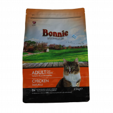Bonnie Adult Cat Food Chicken1.5Kg